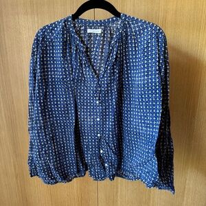 Doen Blue Blouse